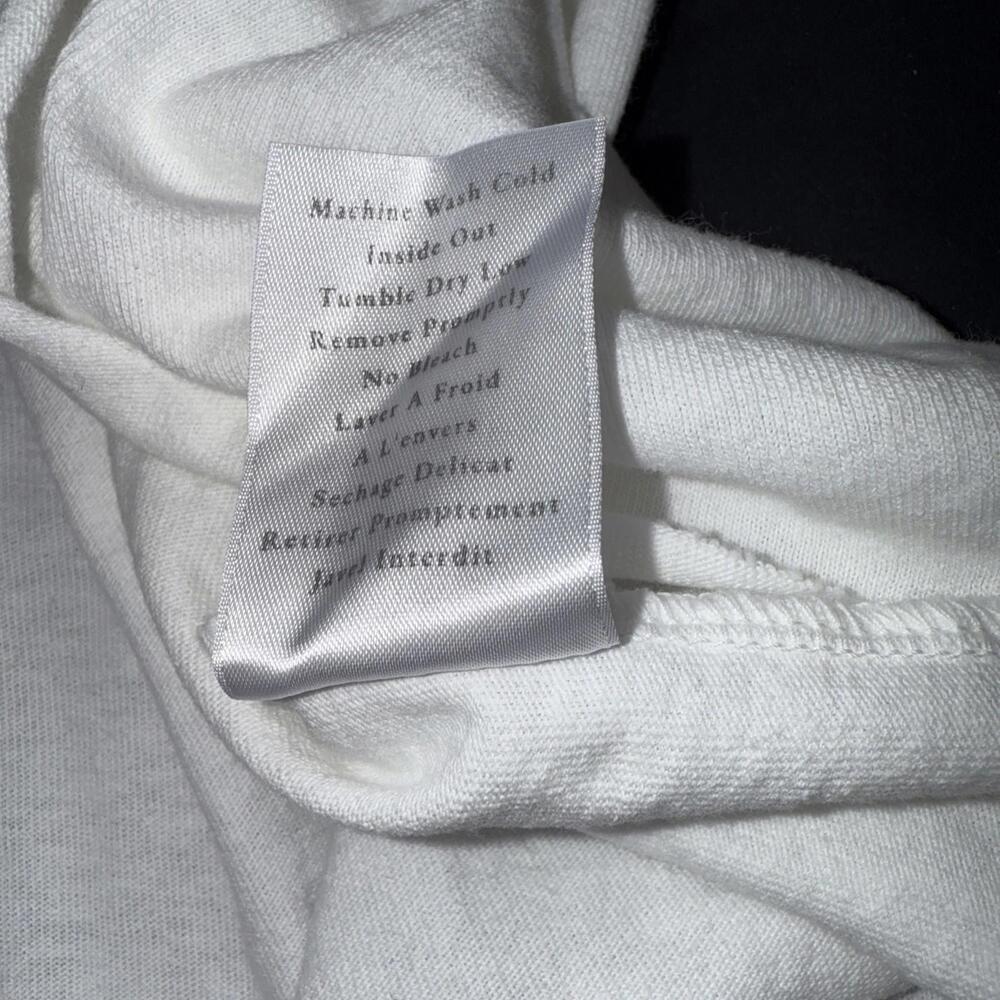 FRANK & EILEEN Lauren Polo Dress Heritage White Minimalist Short Sleeve - Picture 9 of 9